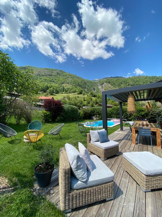 בור סן מוריס Grand Chalet A La Montagne מראה חיצוני תמונה