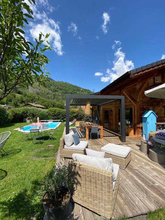 בור סן מוריס Grand Chalet A La Montagne מראה חיצוני תמונה