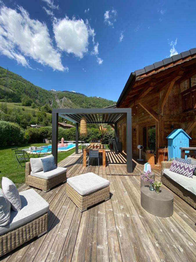 בור סן מוריס Grand Chalet A La Montagne מראה חיצוני תמונה