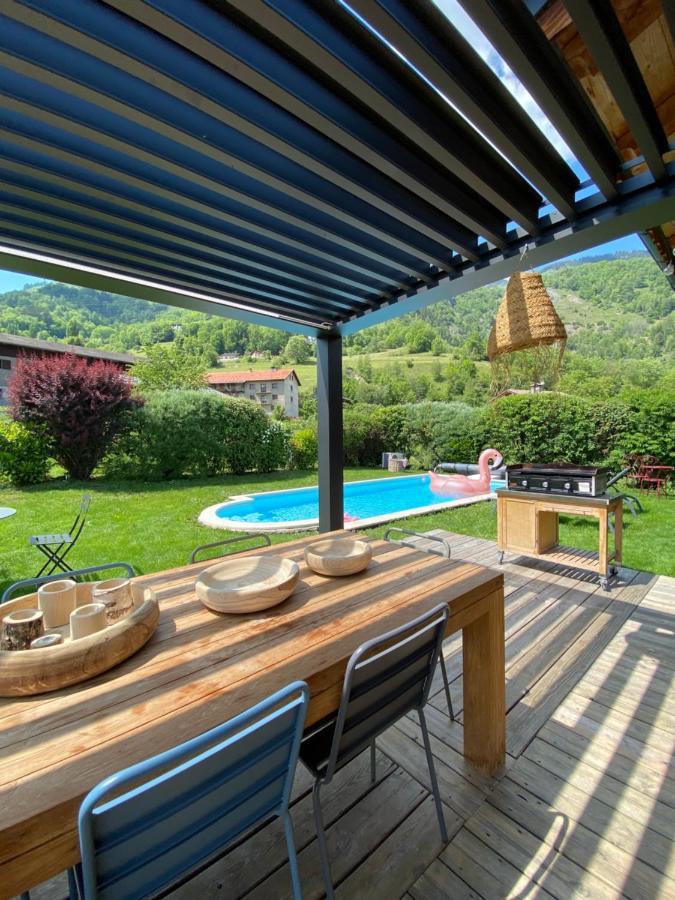 בור סן מוריס Grand Chalet A La Montagne מראה חיצוני תמונה