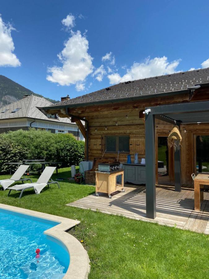 בור סן מוריס Grand Chalet A La Montagne מראה חיצוני תמונה