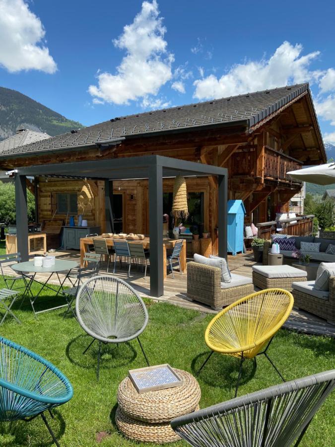 בור סן מוריס Grand Chalet A La Montagne מראה חיצוני תמונה