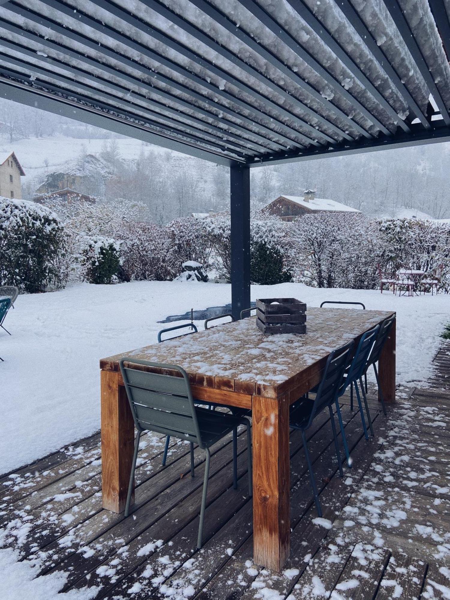 בור סן מוריס Grand Chalet A La Montagne מראה חיצוני תמונה