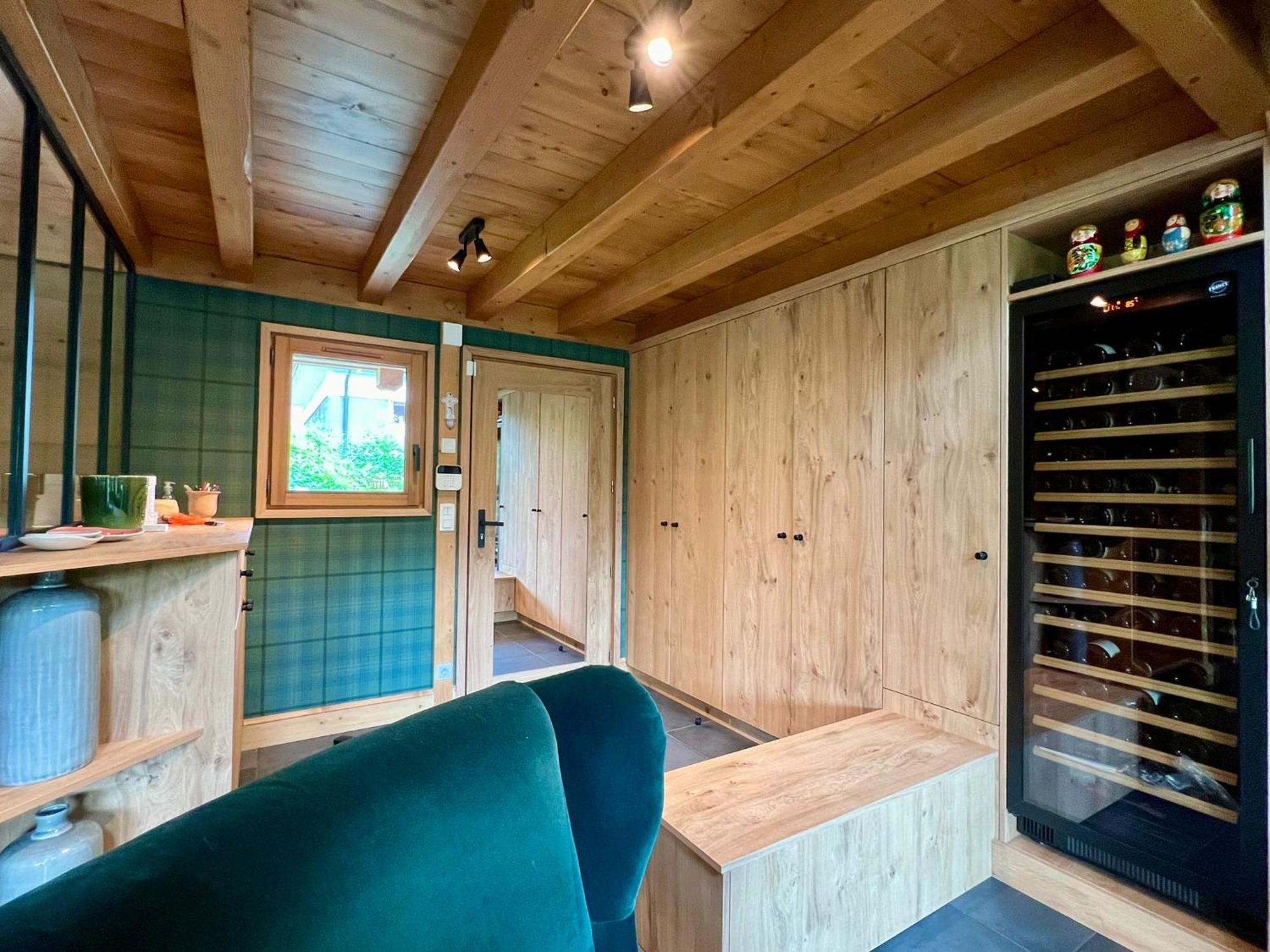 בור סן מוריס Grand Chalet A La Montagne מראה חיצוני תמונה