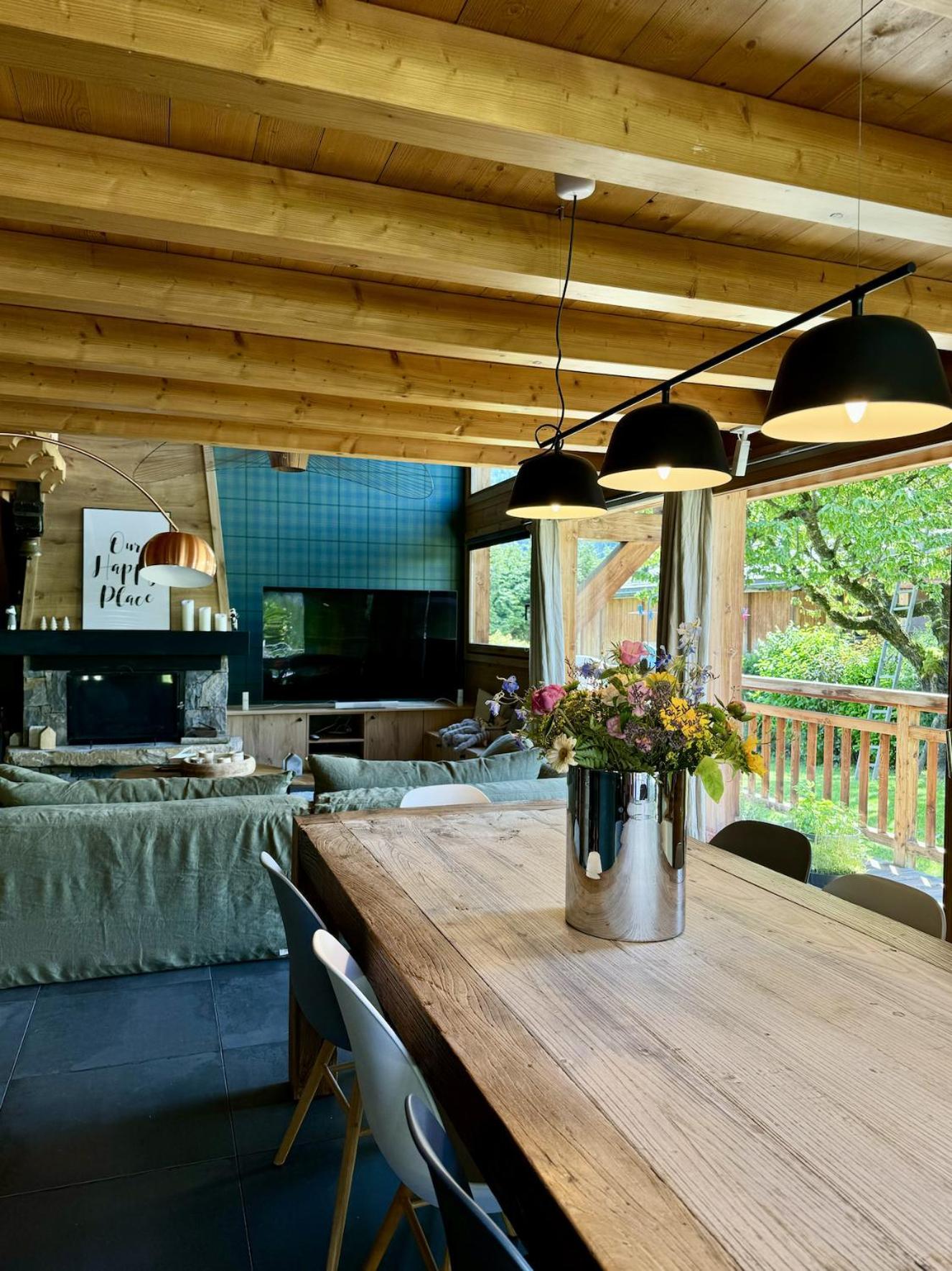 בור סן מוריס Grand Chalet A La Montagne מראה חיצוני תמונה