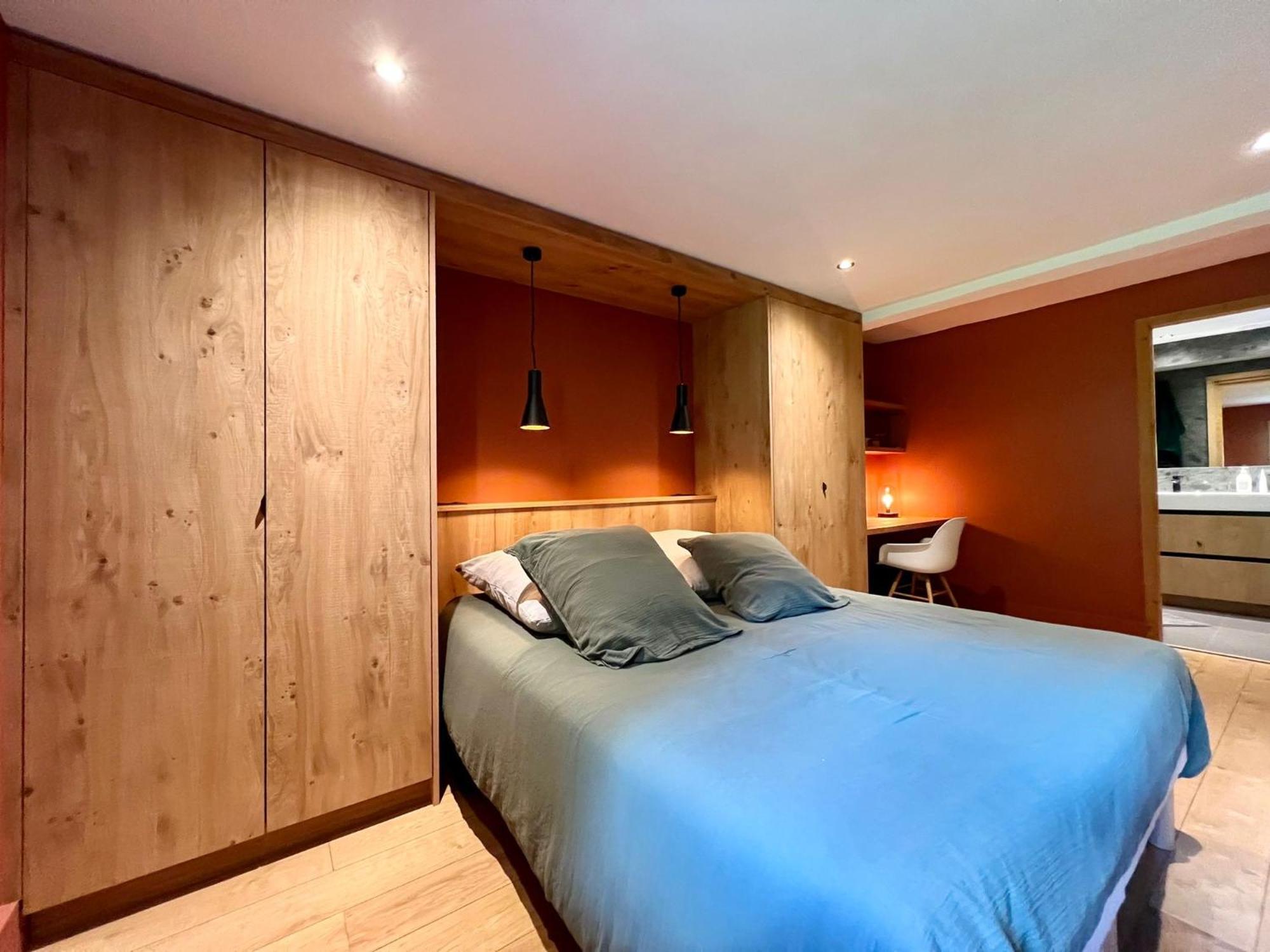 בור סן מוריס Grand Chalet A La Montagne מראה חיצוני תמונה