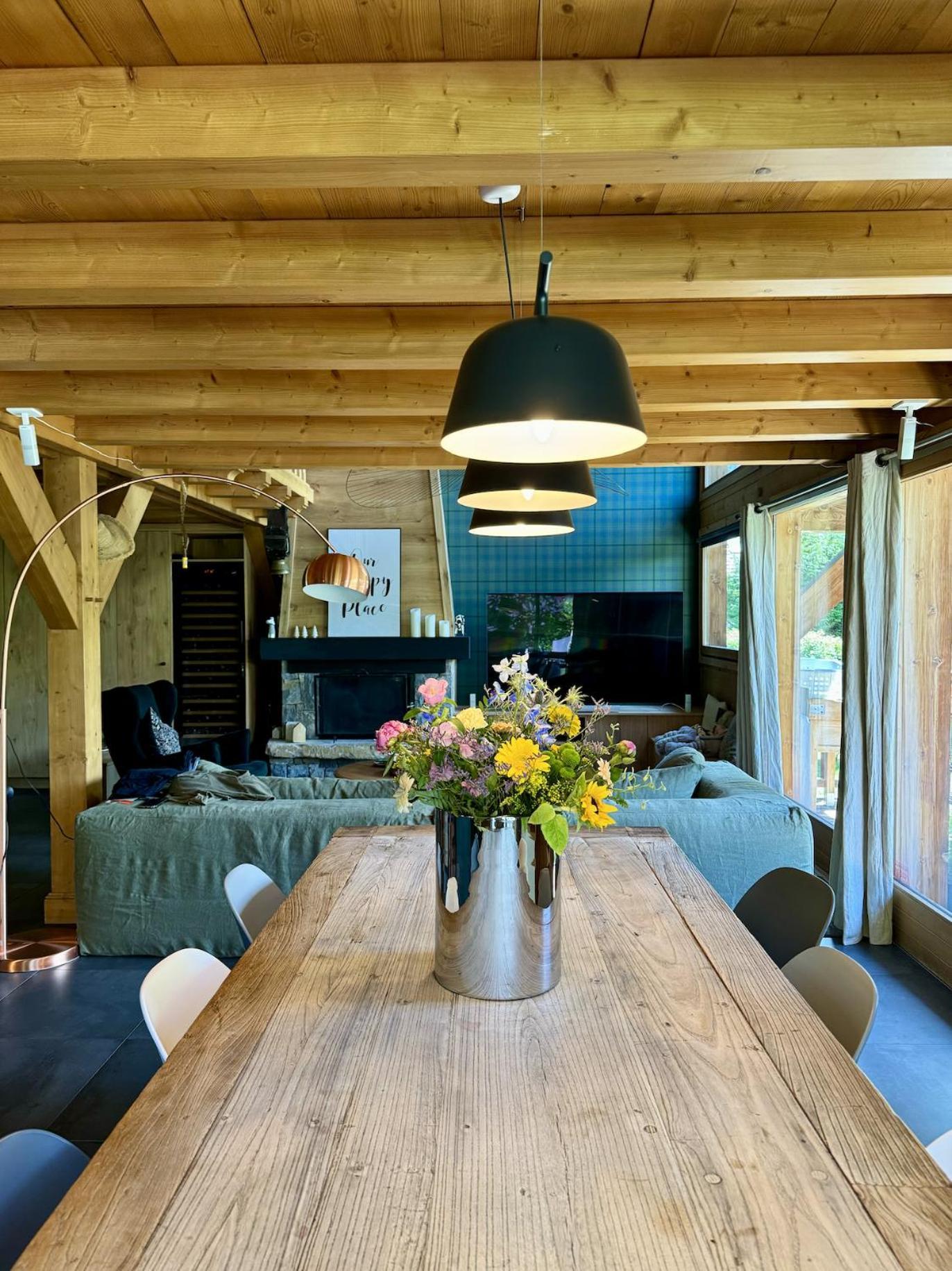 בור סן מוריס Grand Chalet A La Montagne מראה חיצוני תמונה